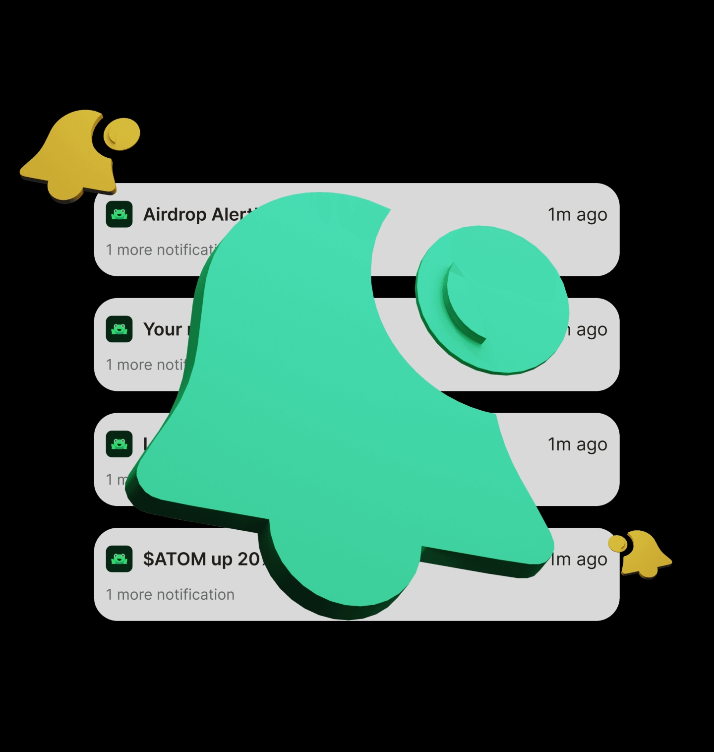 Leap wallet notifications interface